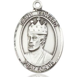 St Edward the Confessor Oval Patron Saint Series Available in 3 Sizes