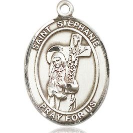 St Stephanie Oval Patron Saint Series Available in 3 Sizes