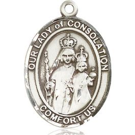 Our Lady of Consolation Oval Patron Saint Series Available in 3 Sizes