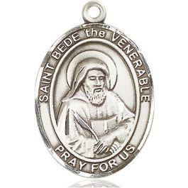 St Bede the Venerable Oval Patron Saint Series Available in 3 Sizes
